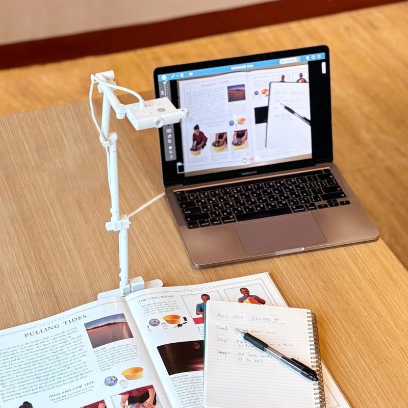 OKIOLABS OKIOCAM T 5MP Webcam & Document Camera for Teachers, Compatible with PC, Mac, Chromebooks - Image 5